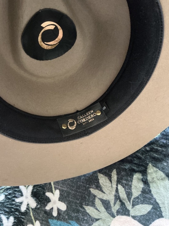 Calleen Cordero “Koda Sage Hat” Tan Brown NWOT Cowboy Hat $380 Small